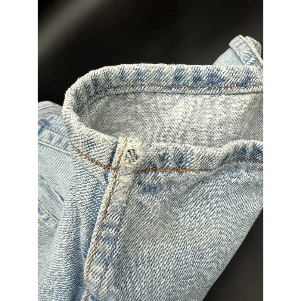 Vtg. Old Navy Women's Sz 16 Denim High Rise Jean Shorts Jorts 100% Cotton